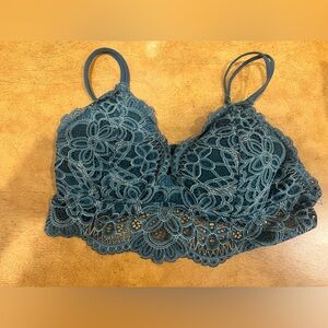 Colsie Lace Bralette - Deep Teal